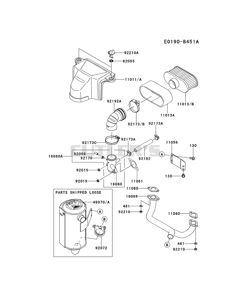 AIR-FILTER/MUFFLER