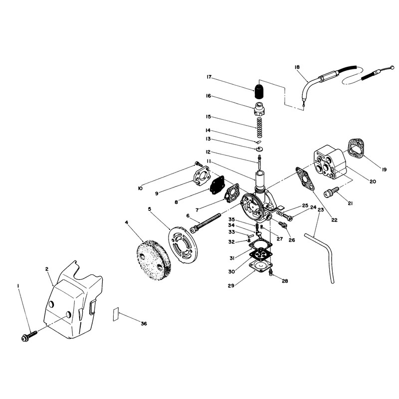 Carburetor & Air Cleaner Assembly