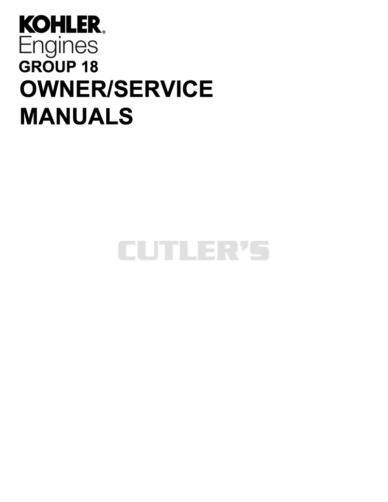 Owners/Service Manual