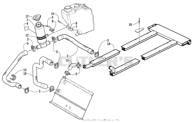 COOLING ASSEMBLY (International) [76775]