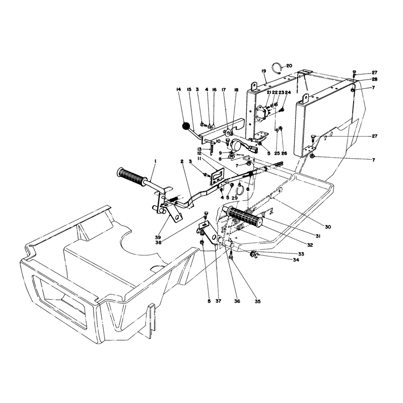 Brake & Clutch Pedal Assembly