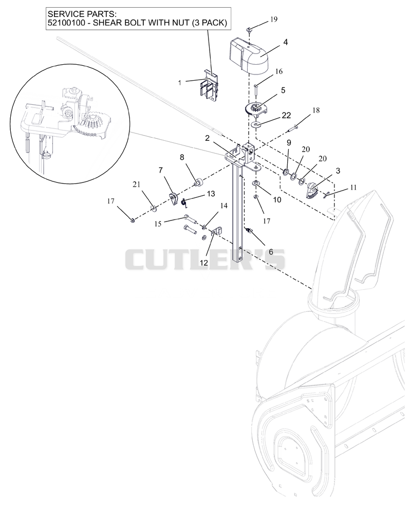 Discharge Chute Controls