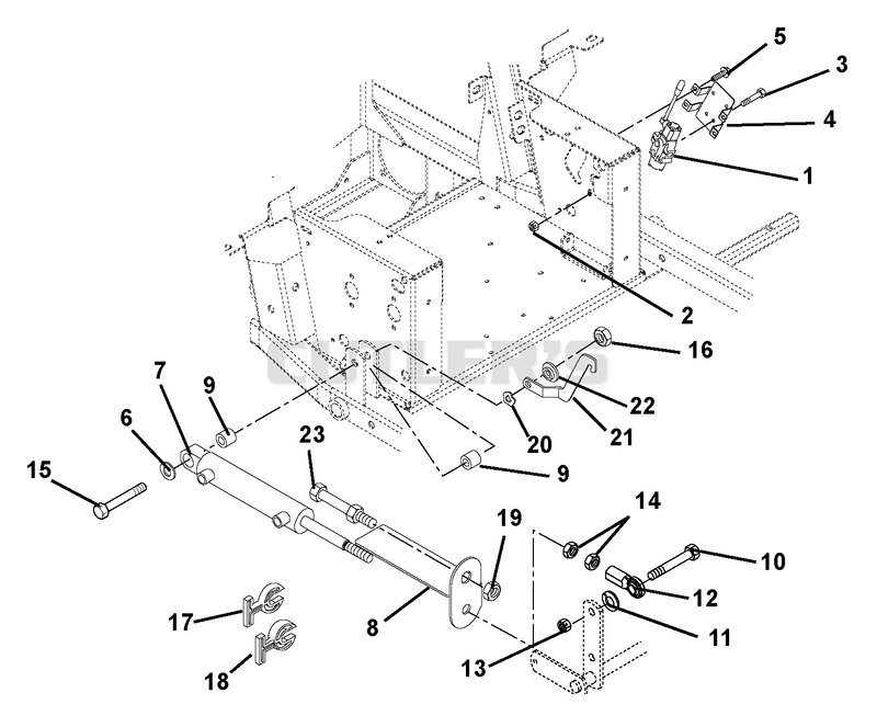 Lift Valve And Cylinder