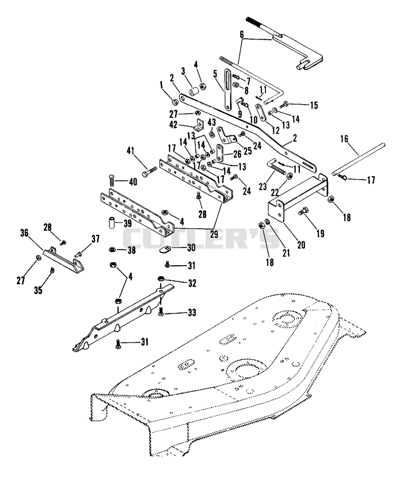 Mower Hanger