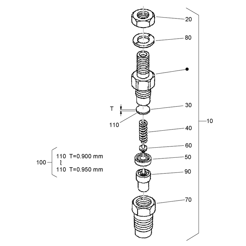 Nozzle Holder and Components