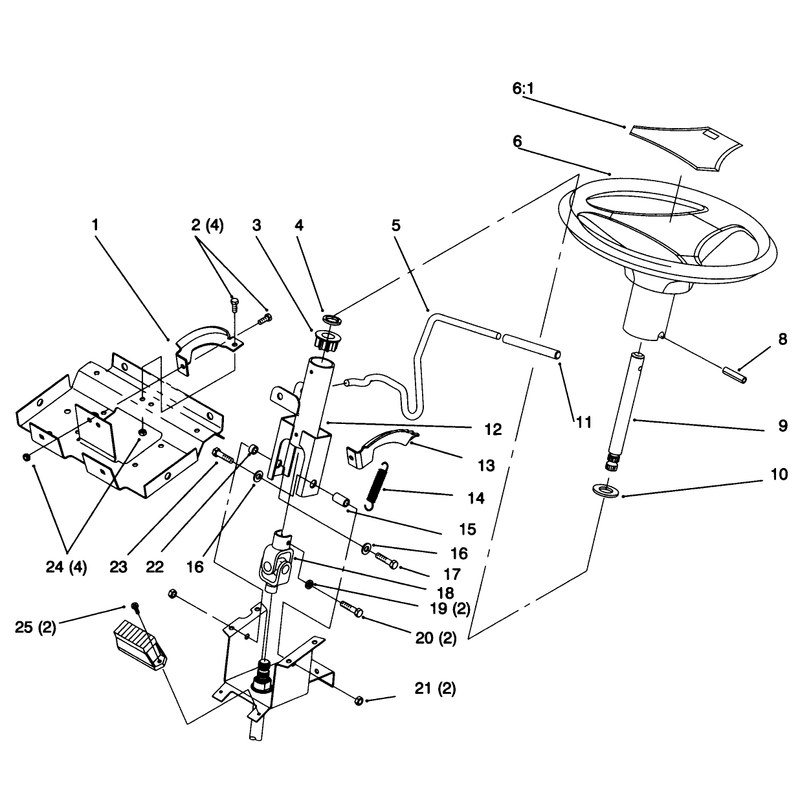 Steering Wheel and Tilt