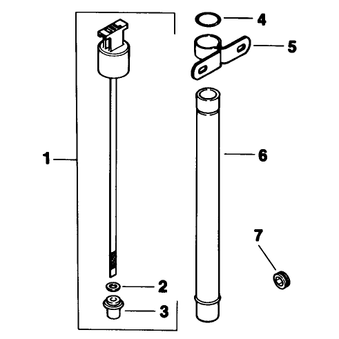 Dipstick Engine Kohler Model No Mv16s Type 56519