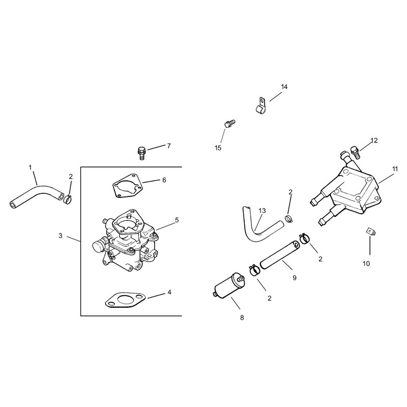 Fuel System Assembly Kohler CH20S-64684