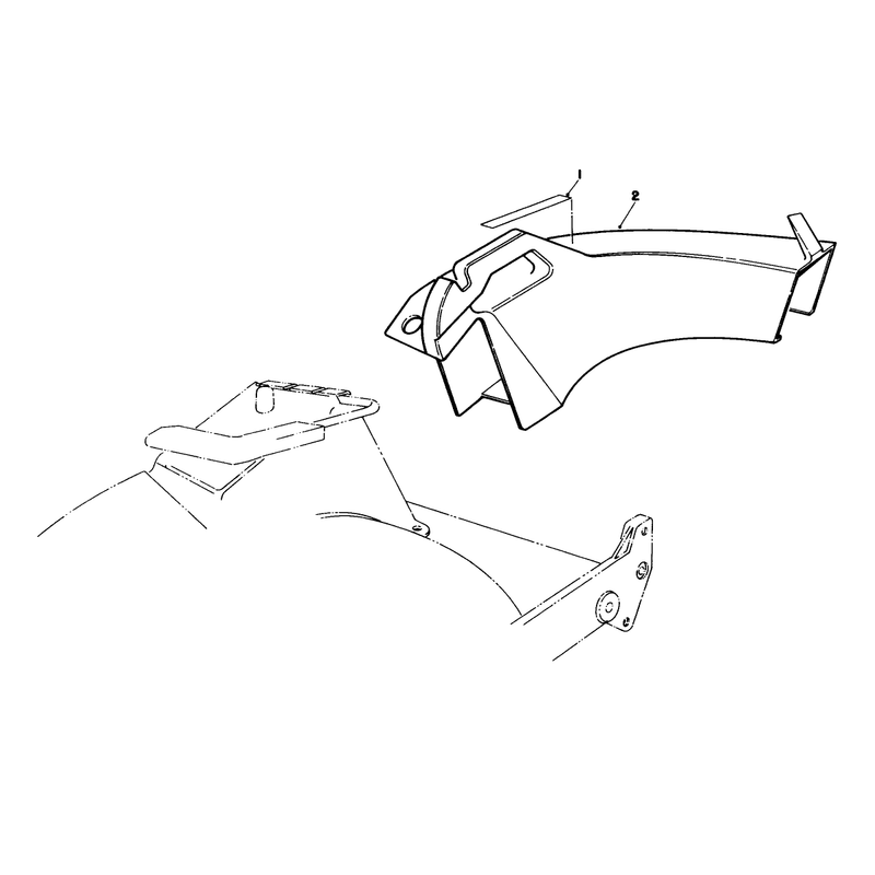 Side Discharge Chute Model No 59168 Optional