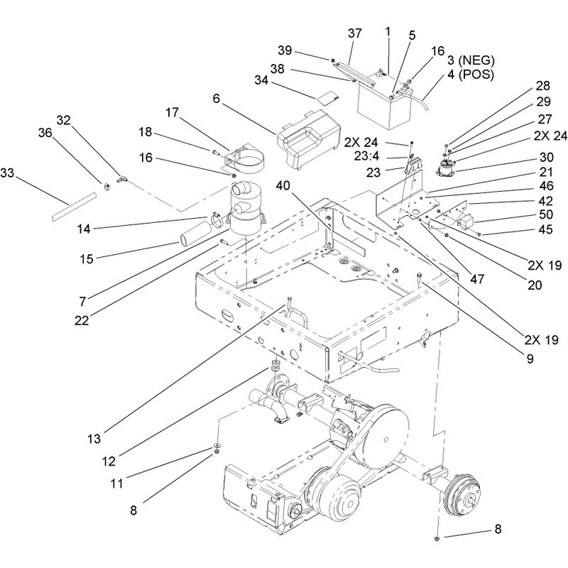 Drivetrain Mount Assembly