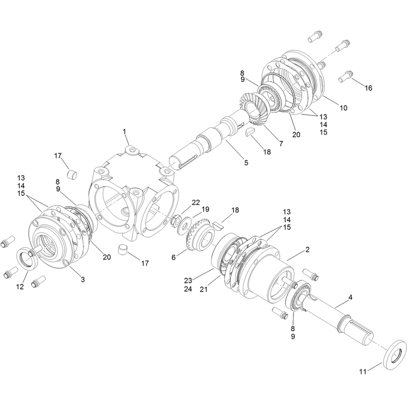 Gearbox Assembly No 107-9887