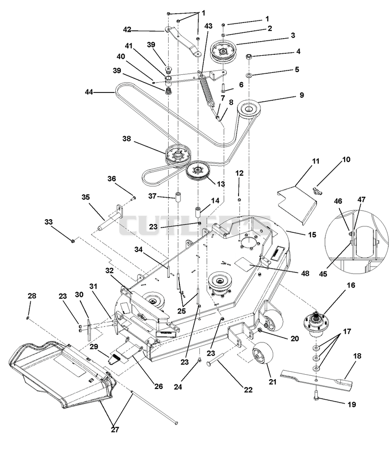 Mower Deck 48