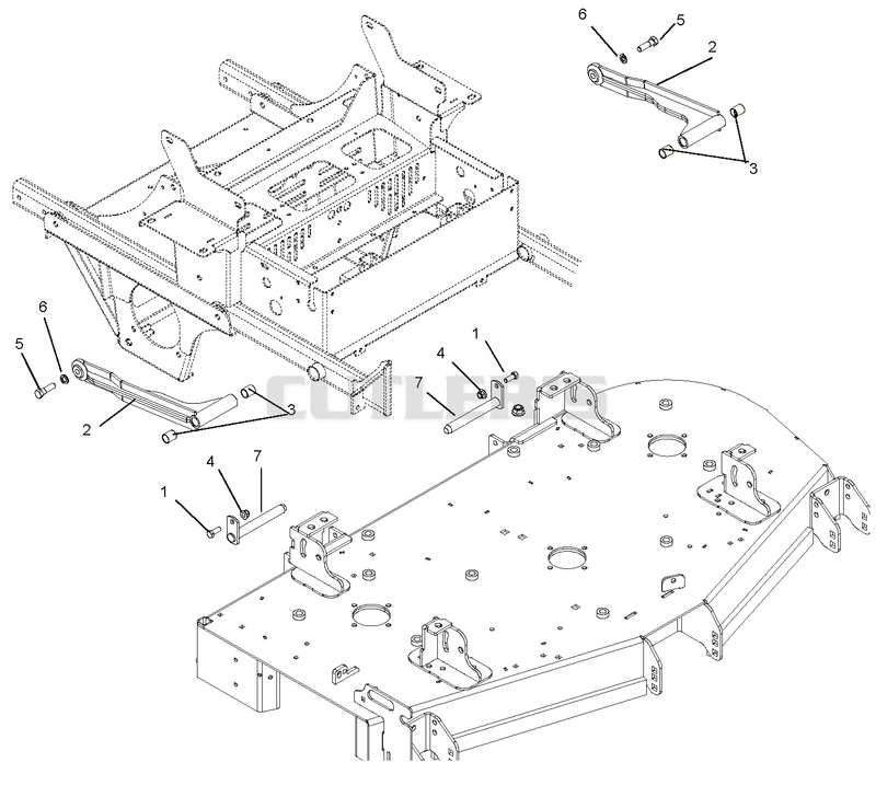 52-Inch Deck Mount