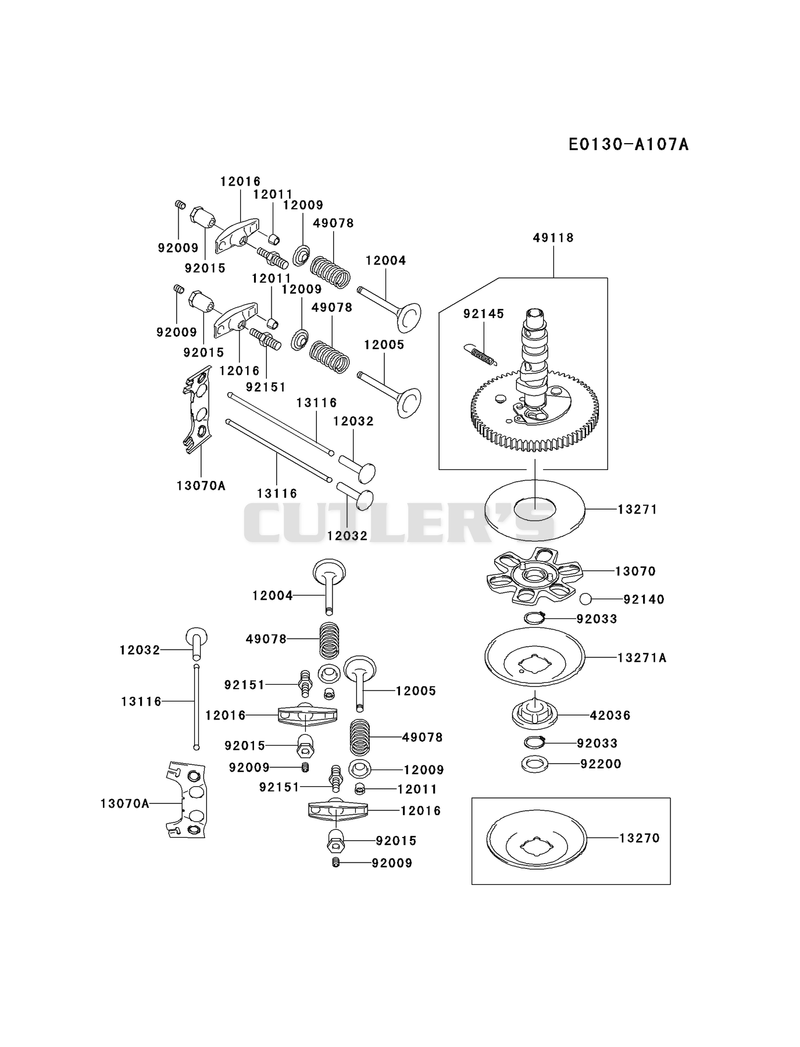 VALVE/CAMSHAFT