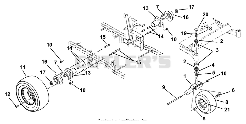 Wheel Motors, Tires, Brakes, & Front Forks