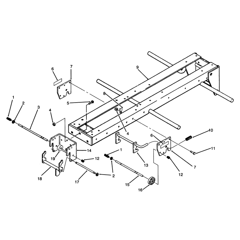 Front and Side Hitch Assembly