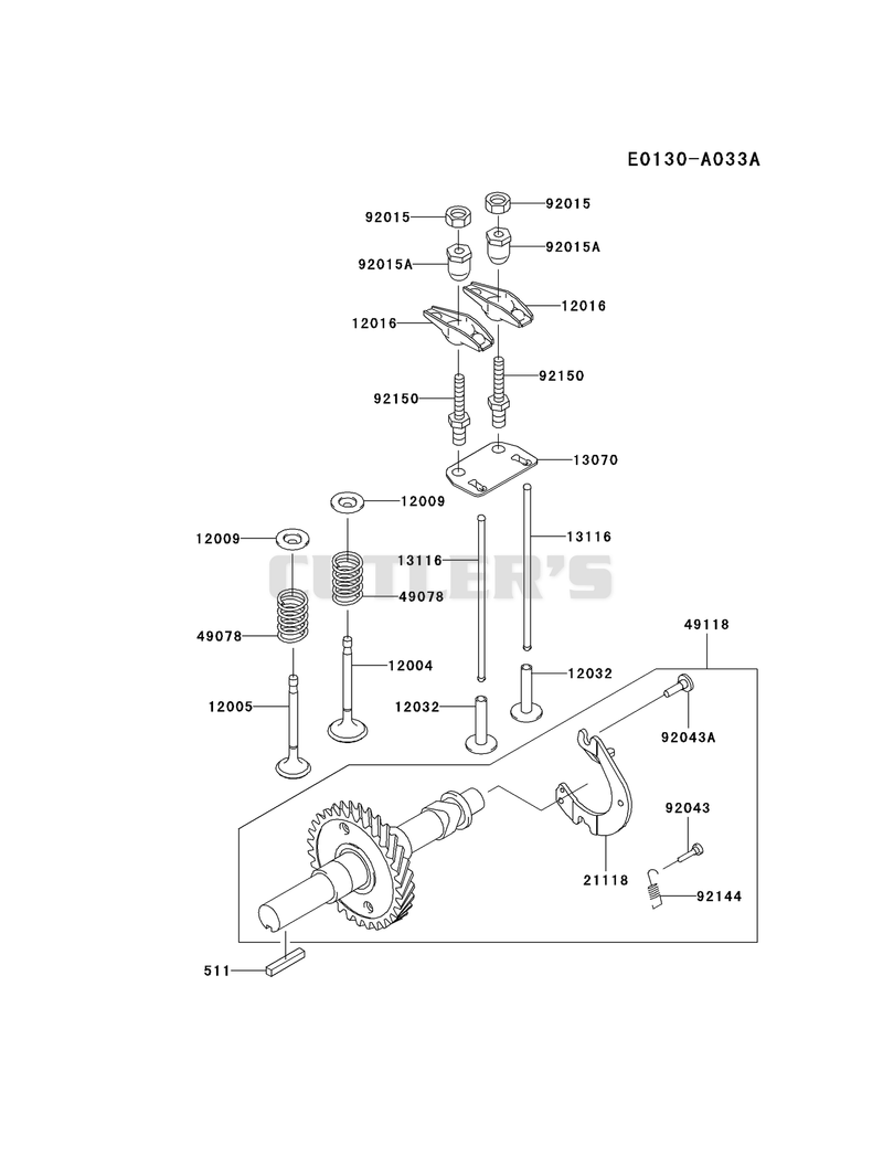 VALVE/CAMSHAFT