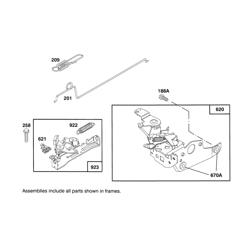Engine Briggs and Stratton Model 12e802-0620-01
