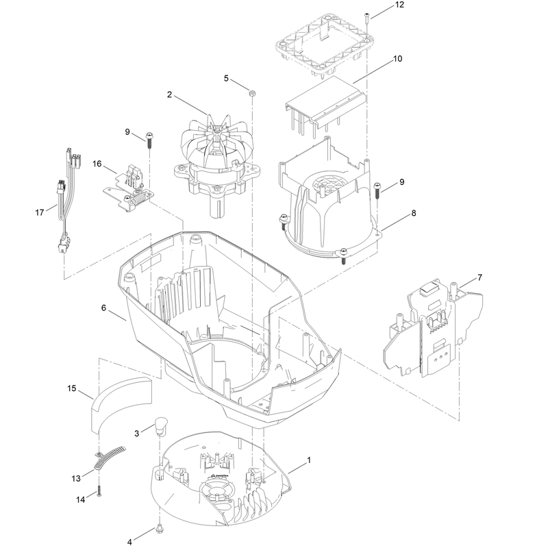 Lower Shroud Assembly No 140-4213