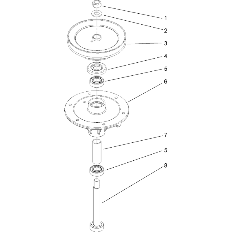 Spindle Assembly No 110-6950