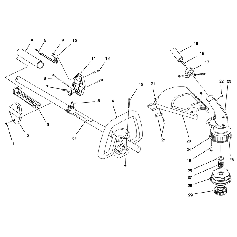 Boom And Trimmer Assembly