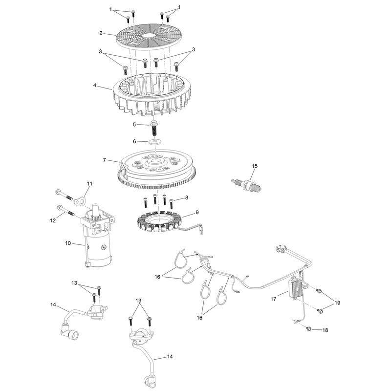 Ignition and Electrical Assembly