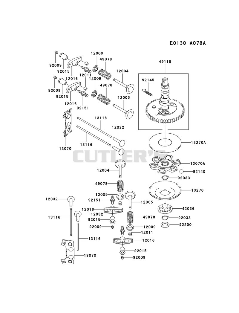 VALVE/CAMSHAFT