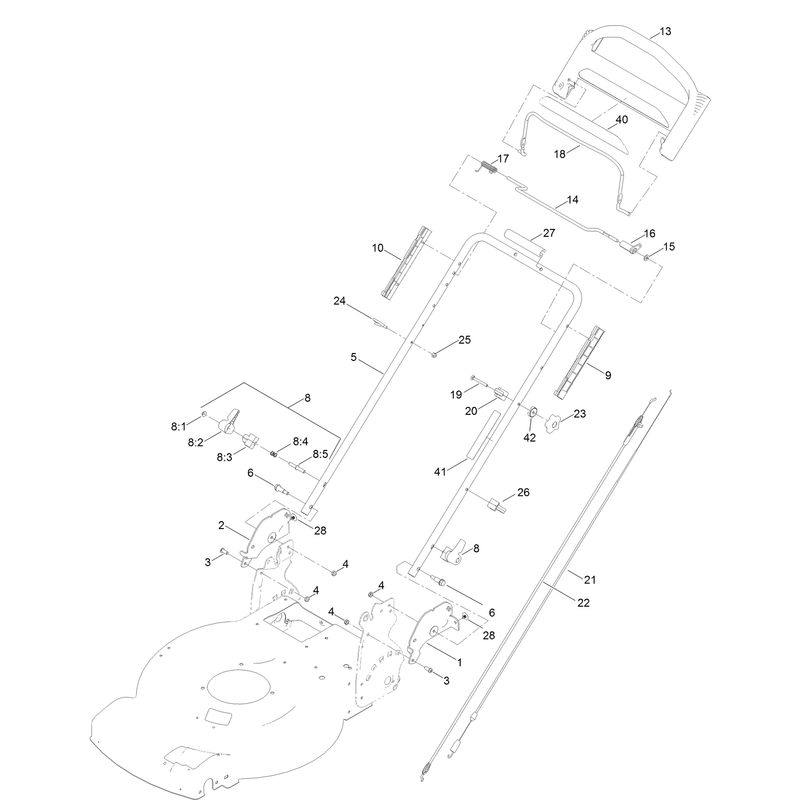 Handle and Control Assembly