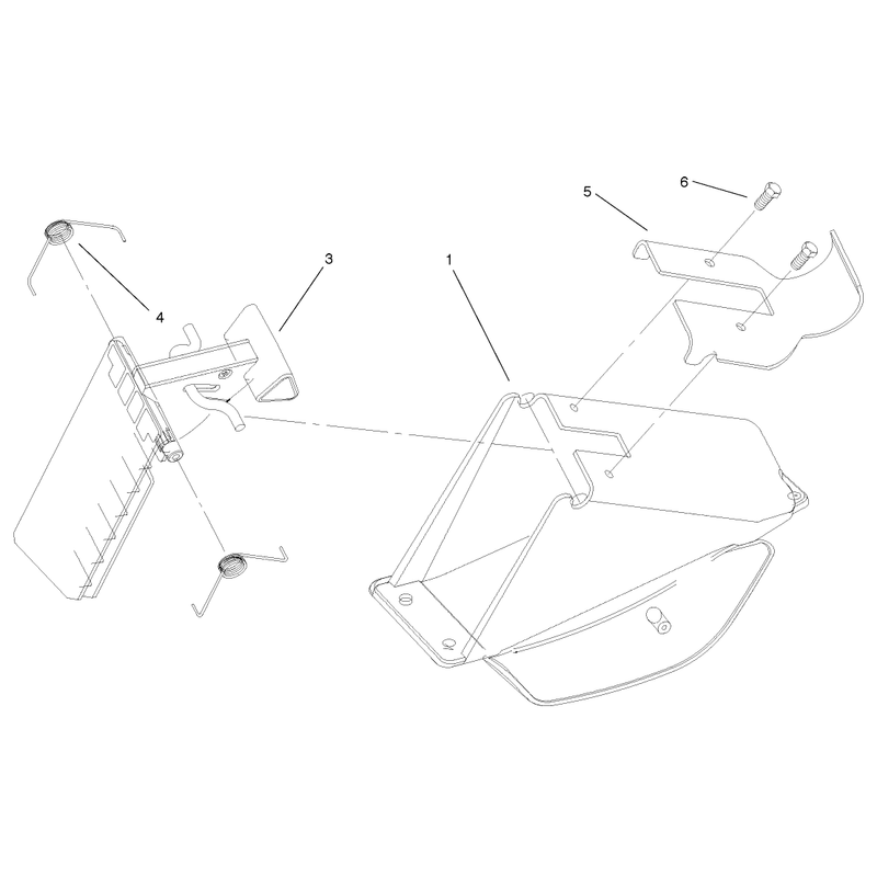 Discharge Chute Assembly Model 20021 Only