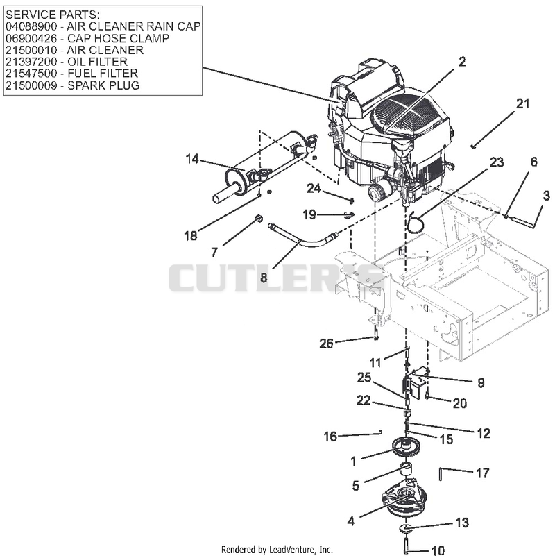 Engine - Kohler Confident ZT730