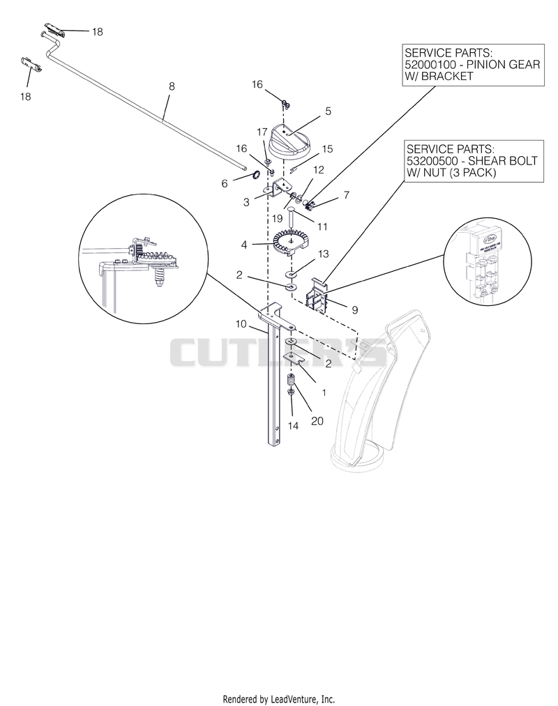 Chute Rotation