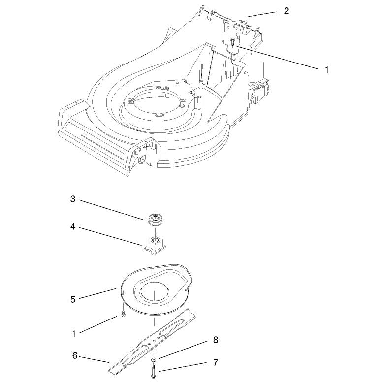 Blade and Shield Assembly