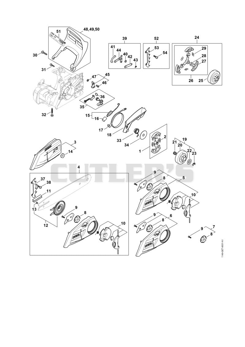 Clutch, Chain brake