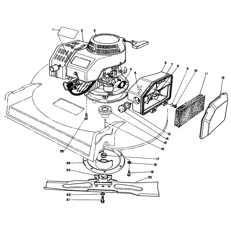 Engine Assembly Model 22035