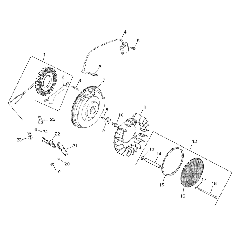 IgnitionElectrical Assembly Kohler Engine CH20QS-64678