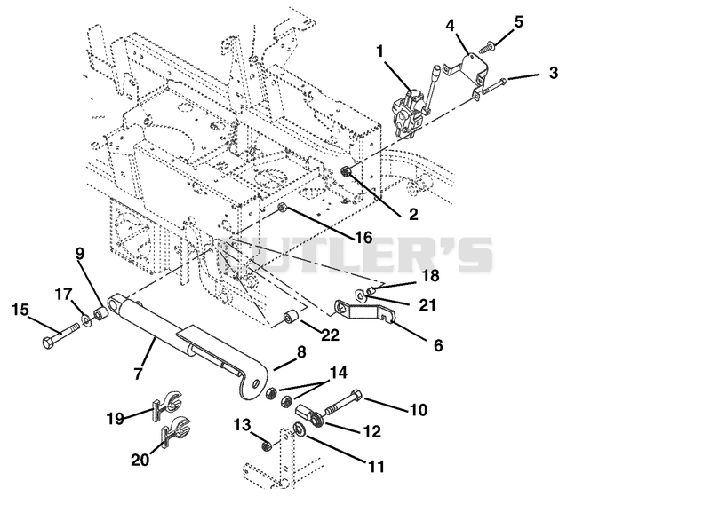 Lift Valve And Cylinder