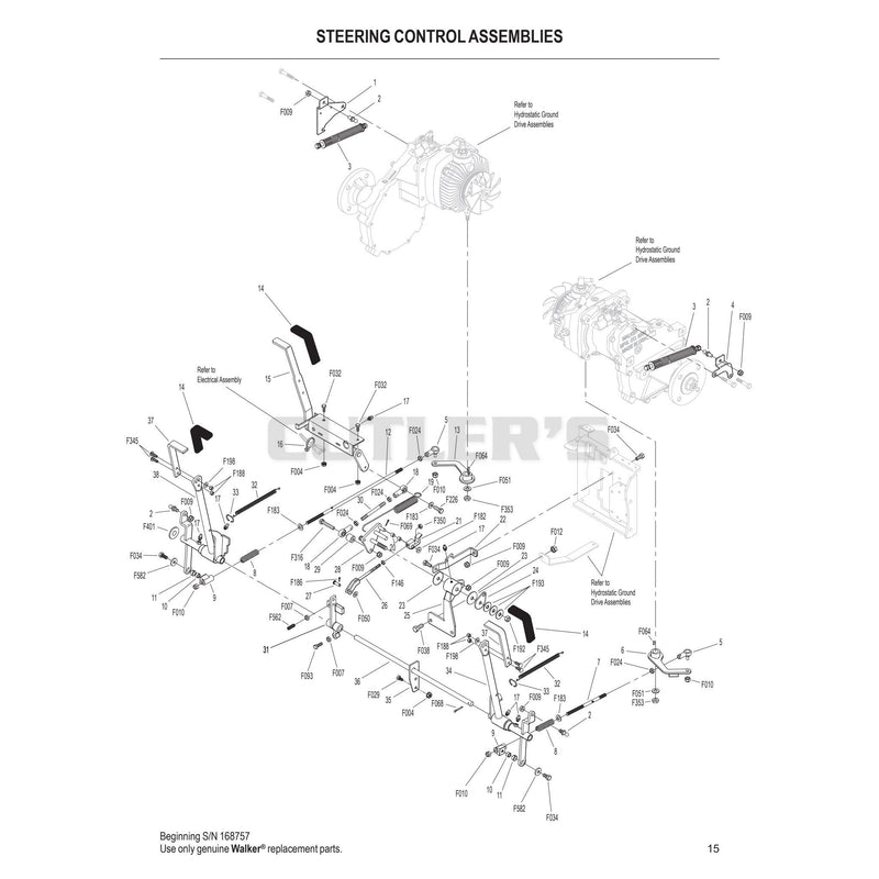 Steering Control Assemblies