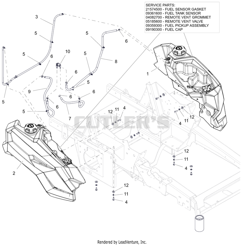 Fuel Tanks - Kawasaki - EFI