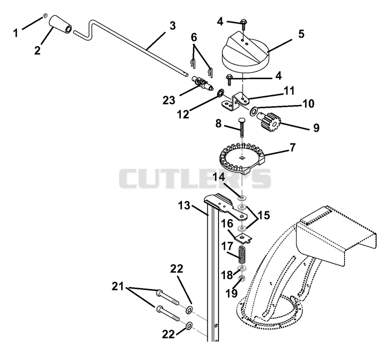 Discharge Chute - Manual