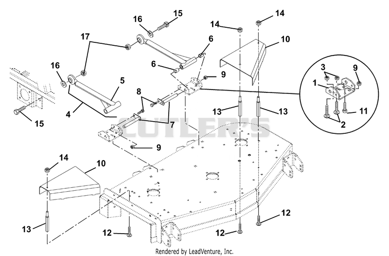 Mounting Arms And Belt Guards