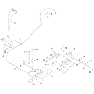Power Deck Lift Assembly No 132-5986