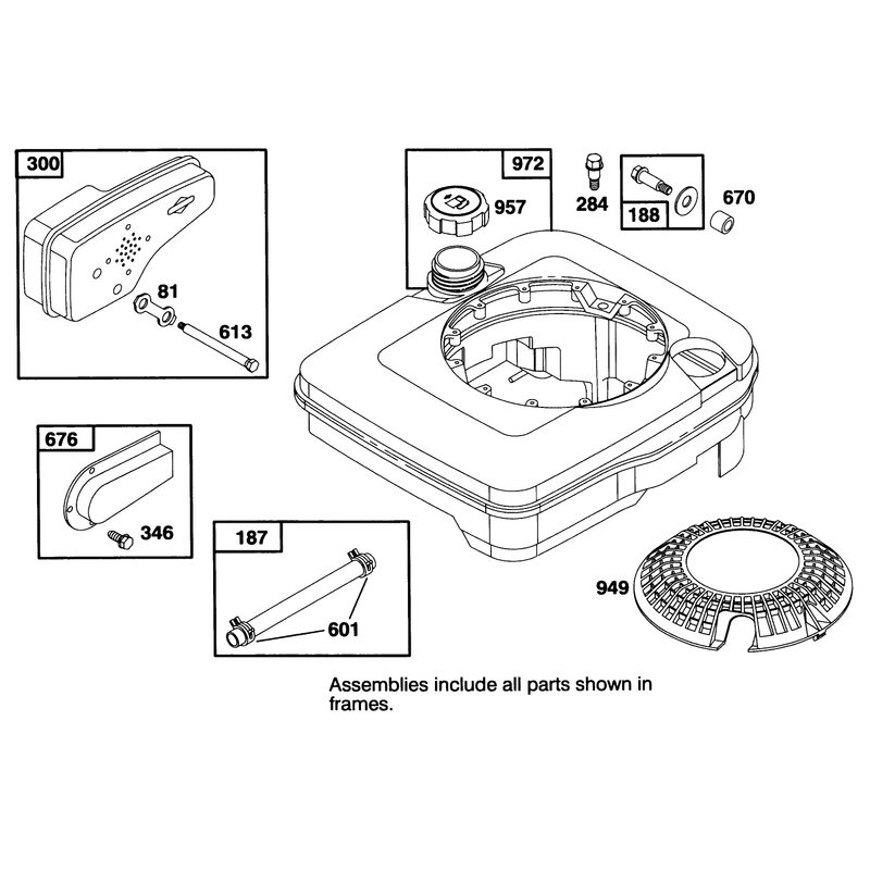 Engine Briggs and Stratton Model 127702-0115-01