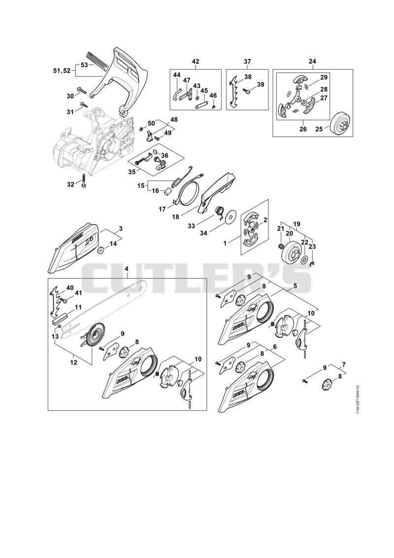 Clutch, Chain brake