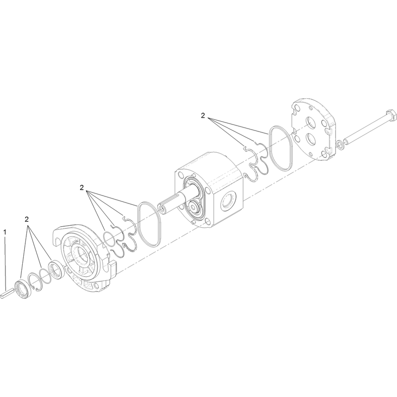 Gear Pump Assembly No 114-3072
