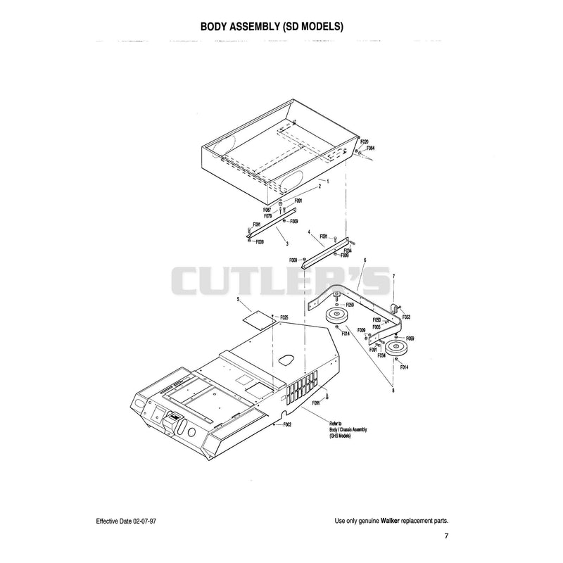 Body Assembly SD Models