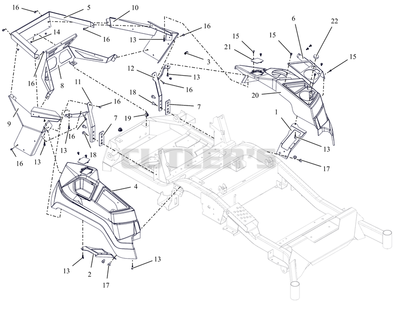 Engine Guard and Fenders - Apex