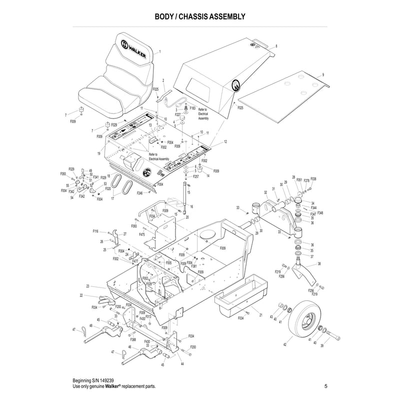 BODY / CHASSIS ASSEMBLY