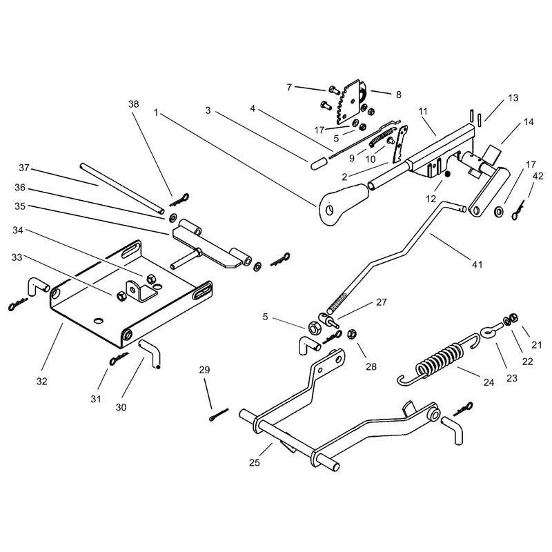 Operation Mower Lift Assembly