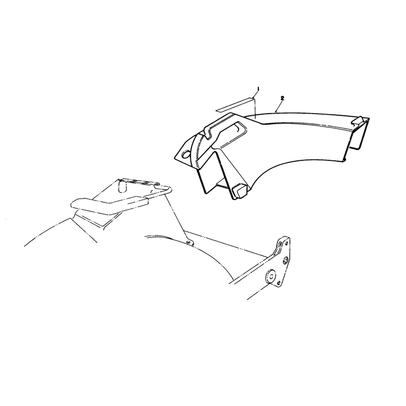 Side Discharge Chute Model No 59110 Optional