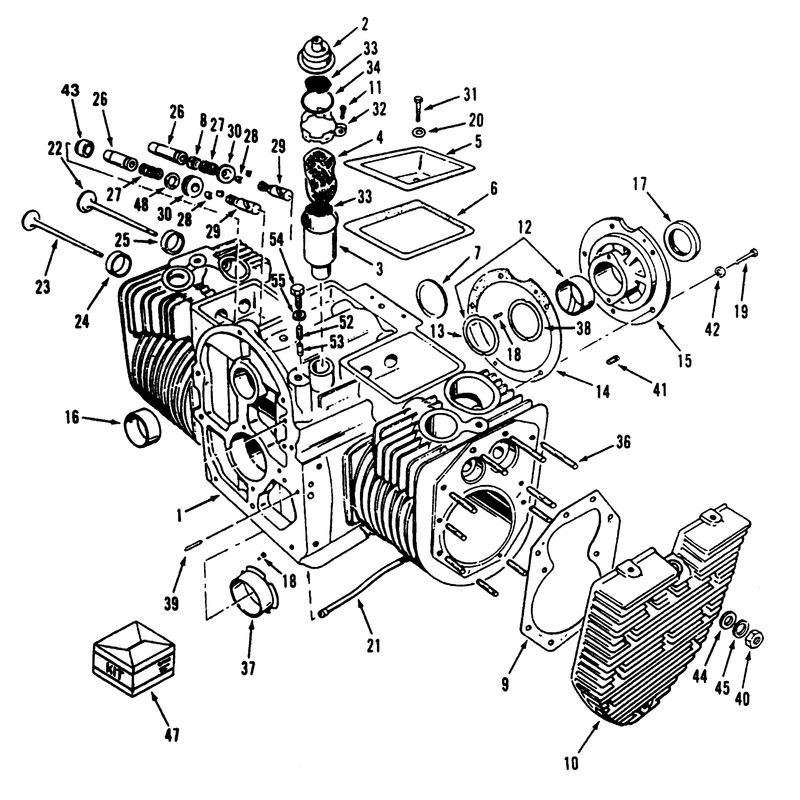 Engine Cylinder Block P224 G Spec E